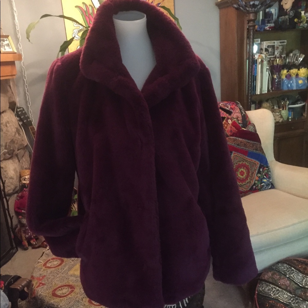 Beautiful faux fur coat